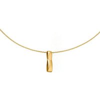 M&M Kette mit Anhänger Halskette mit Anhänger Infinity Pure Volume (1-tlg), deutsche Qualität, inkl. edles Schmucketui goldfarben