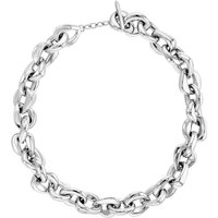 Calvin Klein Edelstahlkette Schmuck Edelstahl Halskette STATEMENT LINKS, 35000652 silberfarben