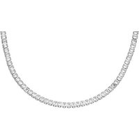 Fossil Kette ohne Anhänger Halskette Damen Heritage D-Link Glitz Edelstahl 50 cm JA7271040