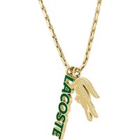 Lacoste Kette mit Anhänger UMPIRE, 2040487, 2040488, mit Emaille gelb|goldfarben|grün