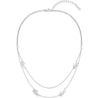Lacoste Gliederkette CROCODILE, 2040468, 2040469 silberfarben