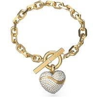 Guess Kette mit Einhänger Damen Armband JUBB04496JWYGS