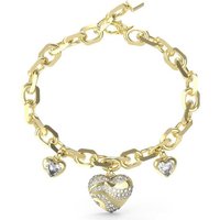 Guess Kette mit Einhänger Damen Armband JUBB04500JWYGL