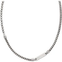 Emporio Armani Kette ohne Anhänger Schmuck Geschenk Edelstahl, EGS3182040 silberfarben