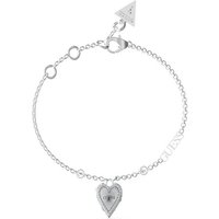 Guess Kette mit Einhänger Damen Armband JUBB03242JWRHL