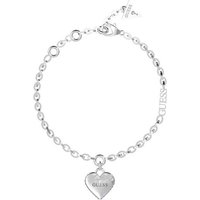 Guess Kette mit Einhänger Damen Armband JUBB02229JWRHL