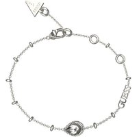 Guess Kette mit Einhänger Damen Armband JUBB03392JWRHL