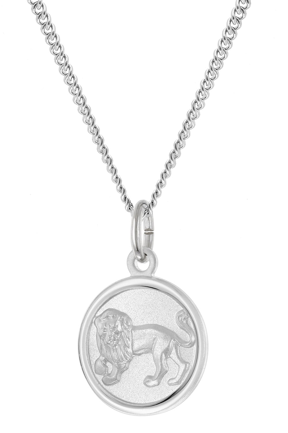 trendor 28606-08 Kinder-Halskette Sternzeichen Löwe 925 Silber
