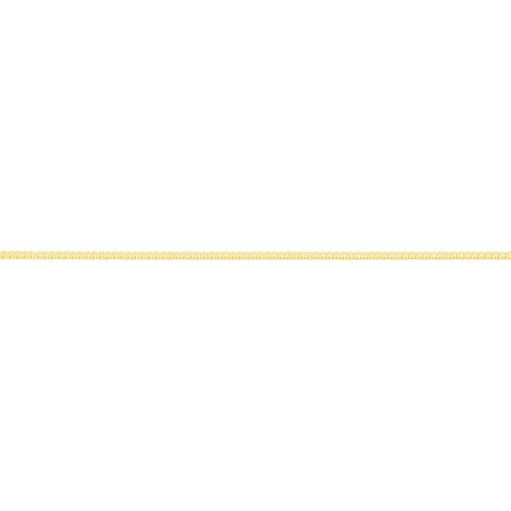 🦚 PANZER 3 Damen Kette Gold 375 (9 Karat) B 1,7 mm, Kette ohne Stein