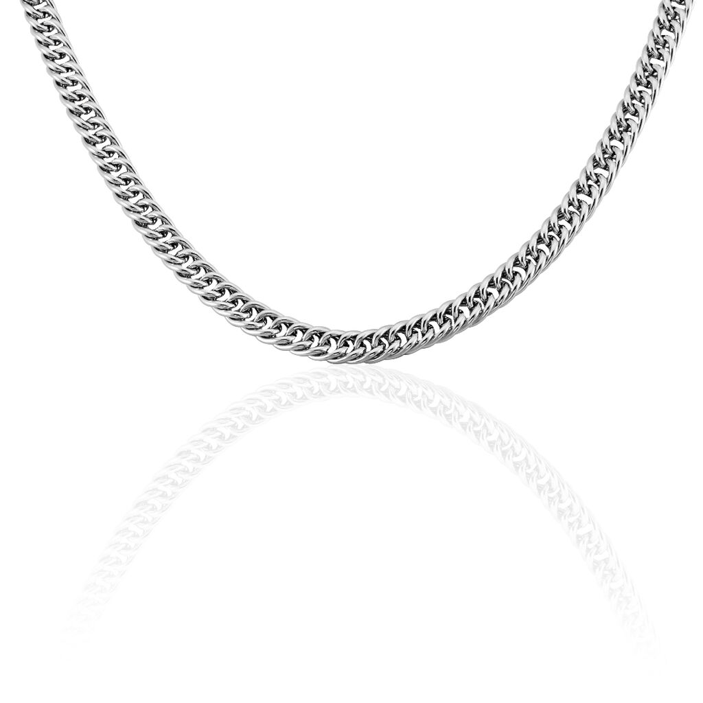 🦚 XENIA Damen Kette Silber 925, Kette ohne Stein