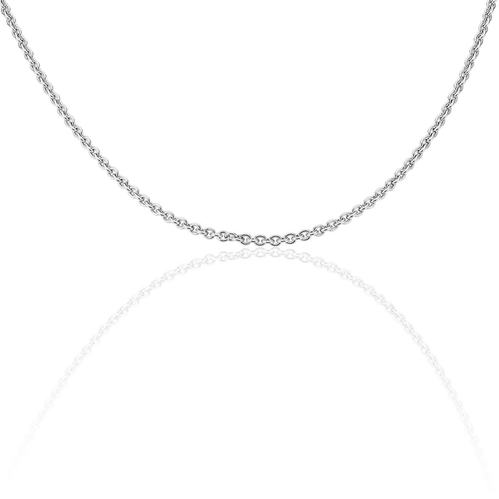 🦚 ANKER S RUND 5 Unisex Kette Silber 925 B 3,2 mm, Kette ohne Stein