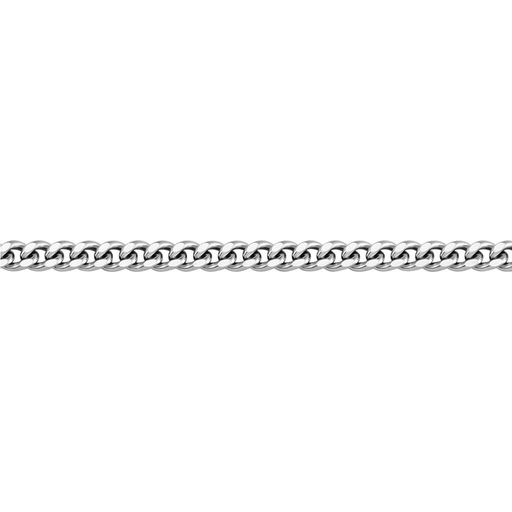 🦚 PANZER S 5 Damen Kette Silber 925 B 2,1 mm, Kette ohne Stein