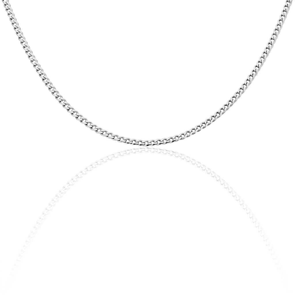 🦚 PANZER S 9 Unisex Kette Silber 925 B 3,2 mm, Kette ohne Stein