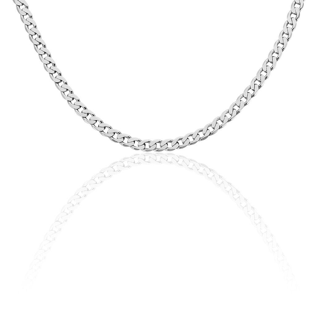 🦚 PANZER S 11 Unisex Kette Silber 925 B 5 mm, Kette ohne Stein