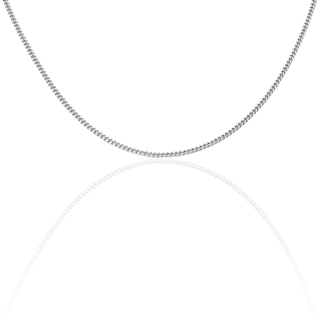 🦚 PANZER S 6 Unisex Kette Silber 925 B 2,4 mm, Kette ohne Stein