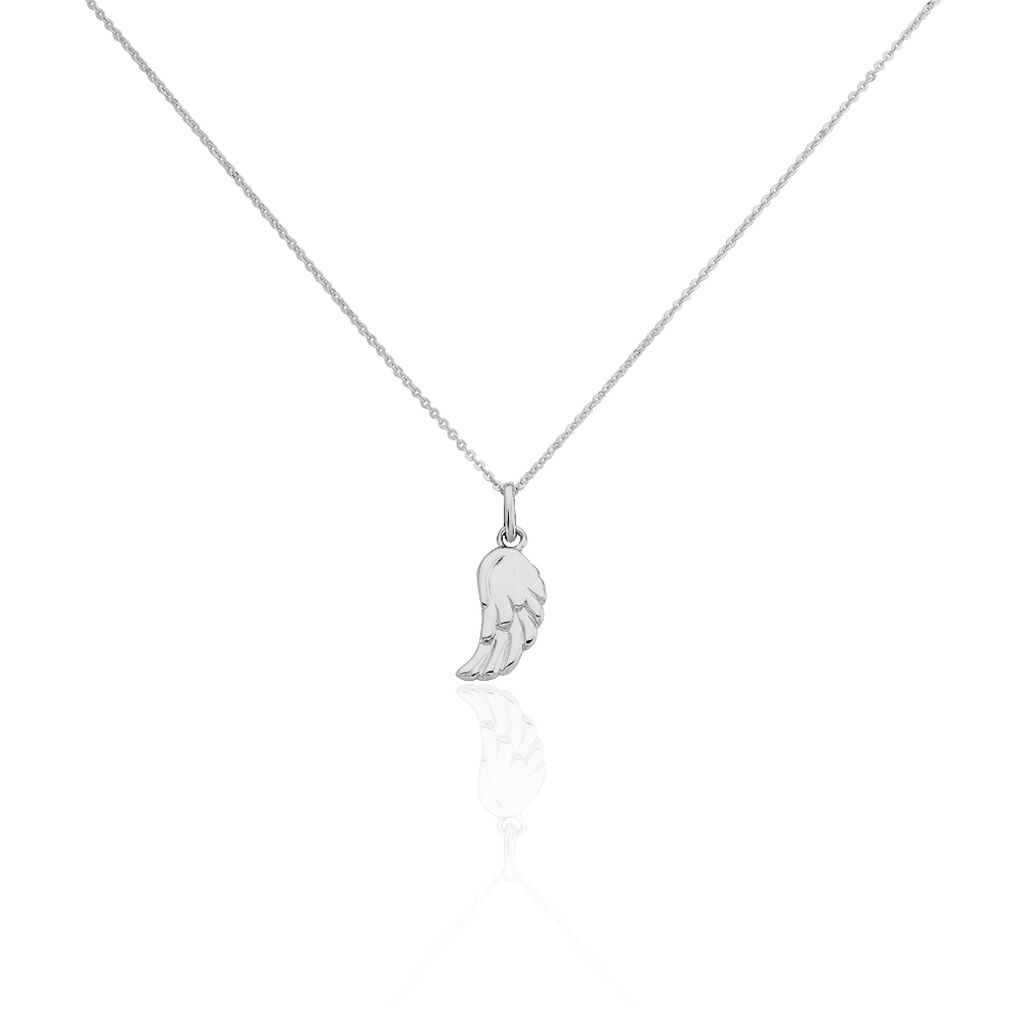 🦚 LIBELLA Kinder Collier Silber 925 Flügel, Collier ohne Stein