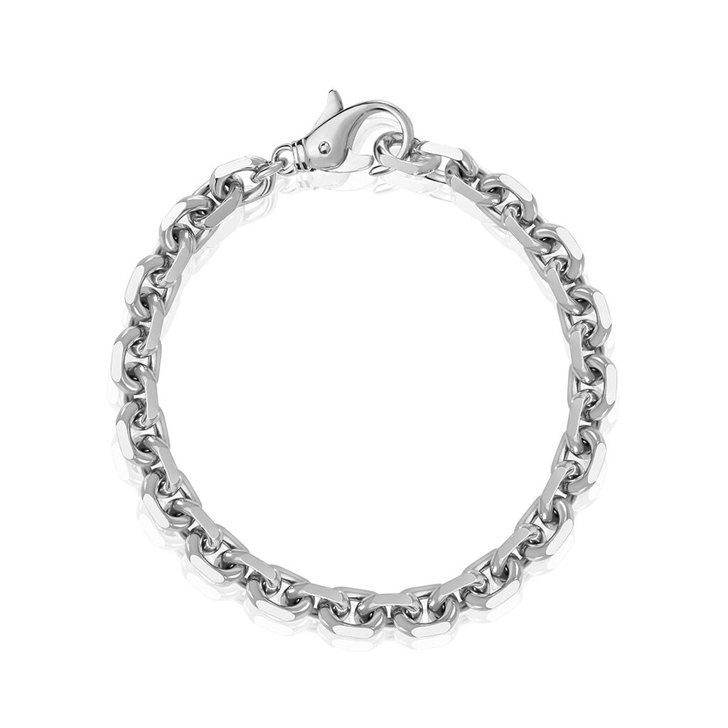 🦚 JOHANN Herren Armkette Silber 925 B 8 mm, Armkette ohne Stein