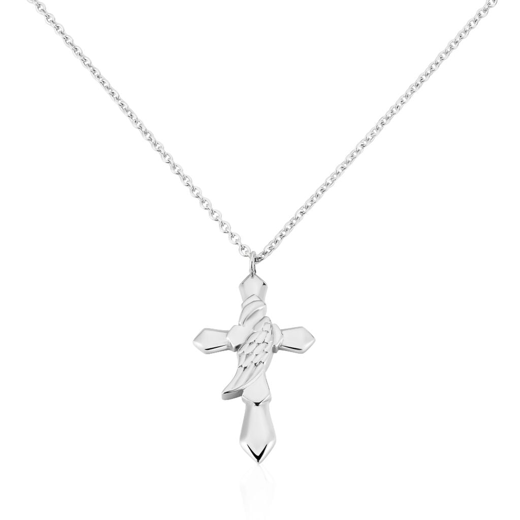 🦚 Herren Collier Edelstahl, Collier ohne Stein