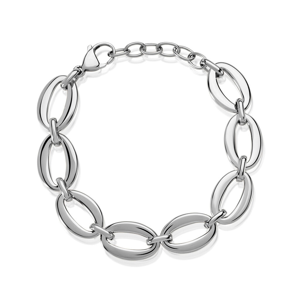 🦚 CARA Damen Armkette Edelstahl, Armkette ohne Stein
