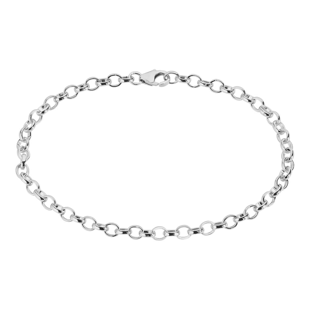 🦚 ERBSKETTE S Damen Armkette Silber 925, Armkette ohne Stein