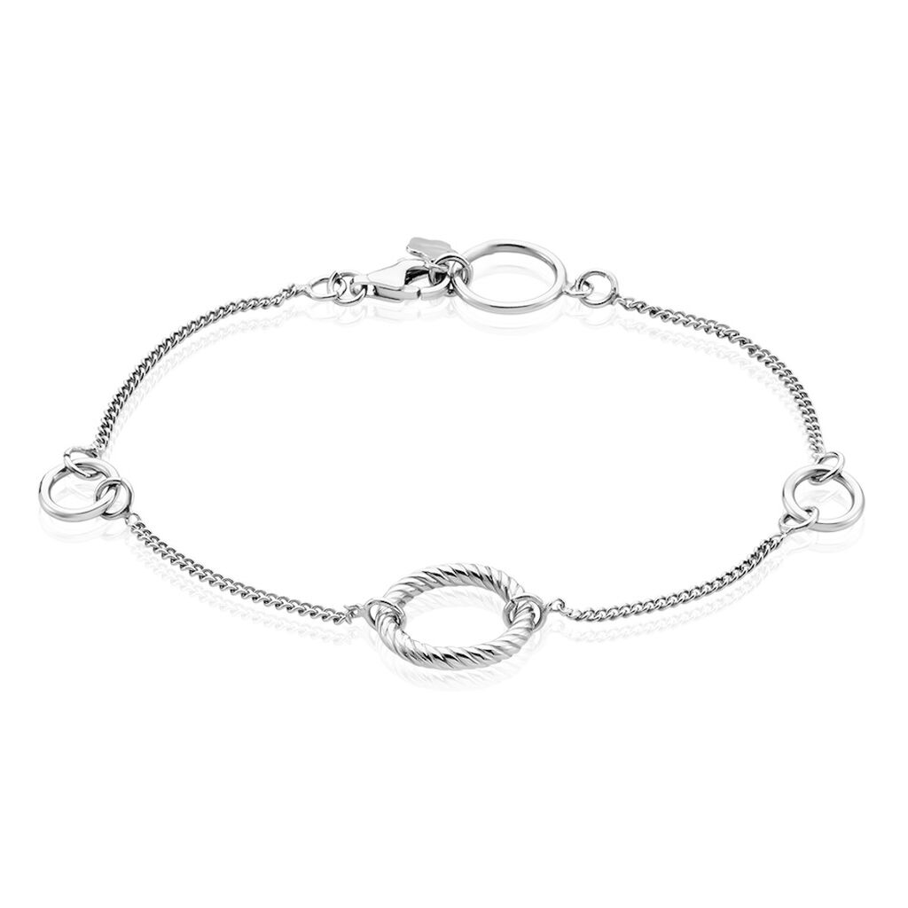 🦚 ALANA Damen Armband Silber Silber 925 B 0,9 mm, Armband ohne Stein