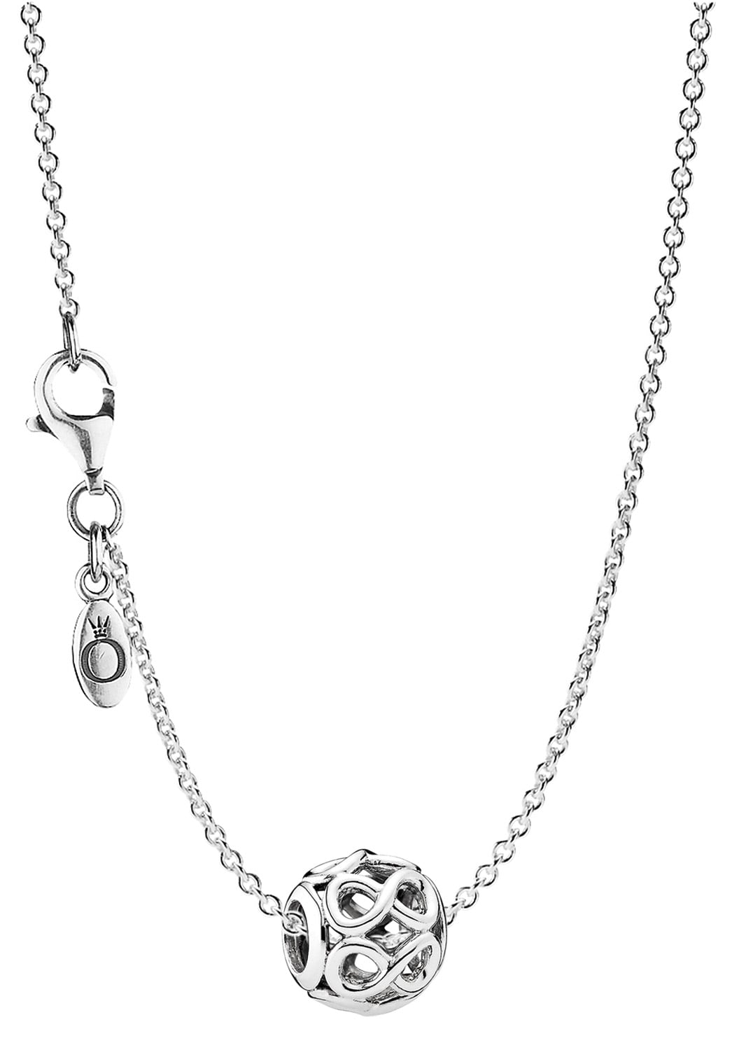 Pandora 08050 Damen-Halskette Silber 925 mit Anhänger Unendlichkeit