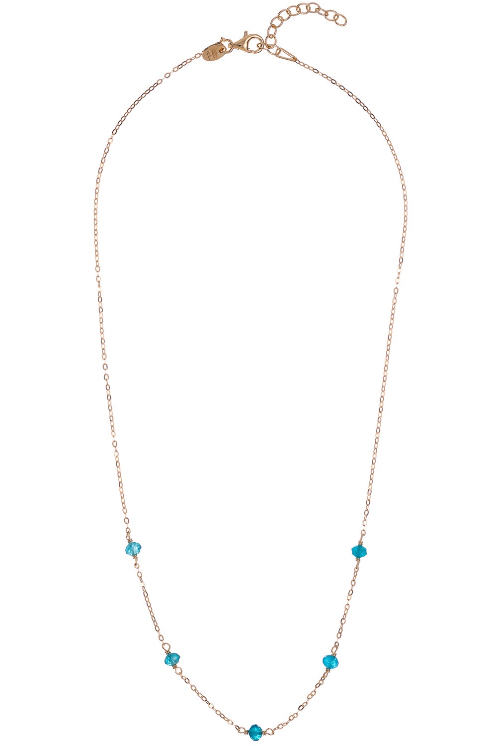 Alisia AL4159.01.014 Damen-Kette Pietre Vergoldet Amazonit