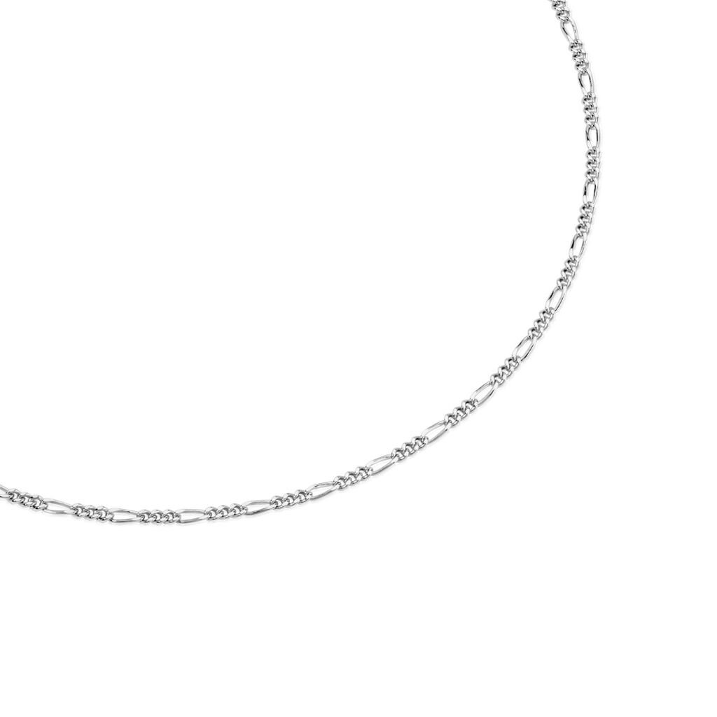 🦚 FIGARO Unisex Kette Silber 925 B 1,8 mm, Kette ohne Stein