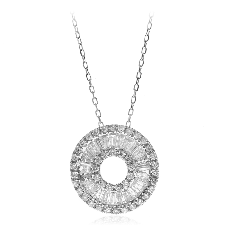 SI1 (H) Diamant-Goldhalskette (CIRARI)