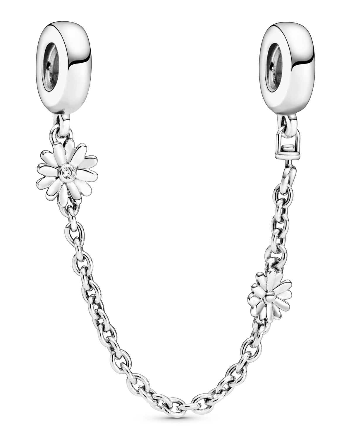 Pandora 798764C01 Silber Sicherheitskette Charm Gänseblümchen