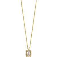Xenox XS7067G Damen Collier Sterling-Silber 925 Gold 45 cm