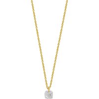 Xenox Damen 925 Sterling Silber Halskette 18K XS6023G