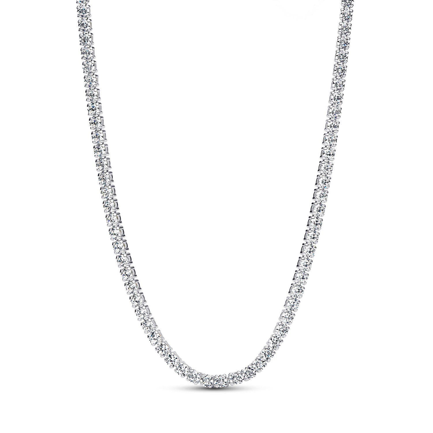Pandora 393806C01-40 Silber-Kette Tennis Choker