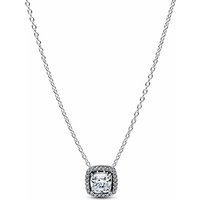 Pandora Damen-Kette Funkelndes Quadrat Heiligenschein 393560C02-45