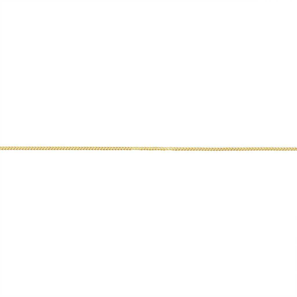 🦚 PANZER 2 Damen Kette Gold 375 (9 Karat) B 1,4 mm, Kette ohne Stein