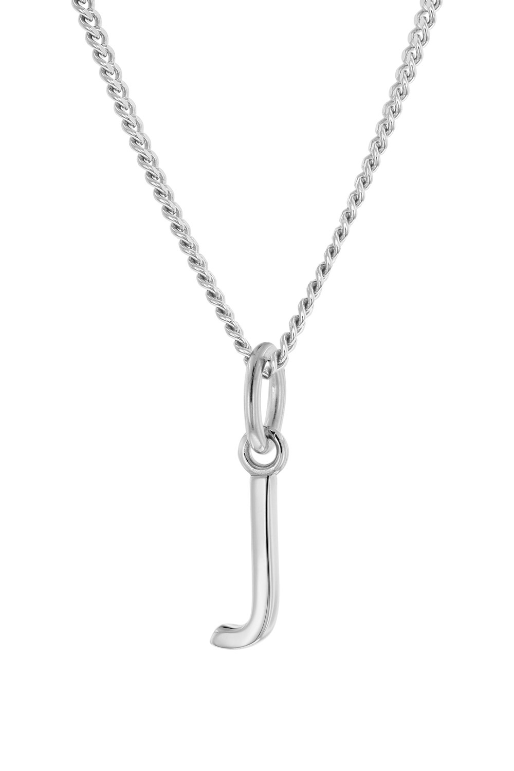 trendor 15210-J Damen-Kette mit Buchstabe J Anhänger Silber 925