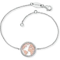 Engelsrufer Damen-Armband aus 925 Silber ERB-WORLD-BICOR-ZI