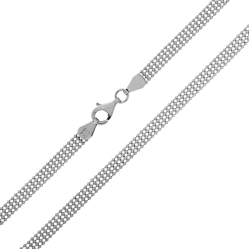 Silberhalskette - 7,59 g - 45 cm
