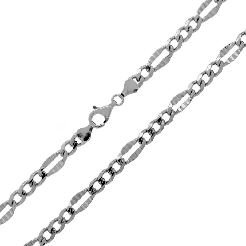 Silber-Figarokette - 23,47 g - 50 cm