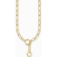 Thomas Sabo KE2192-414-14 Damen Gliederkette mit zwei Ringverschlüssen, verstellbar
