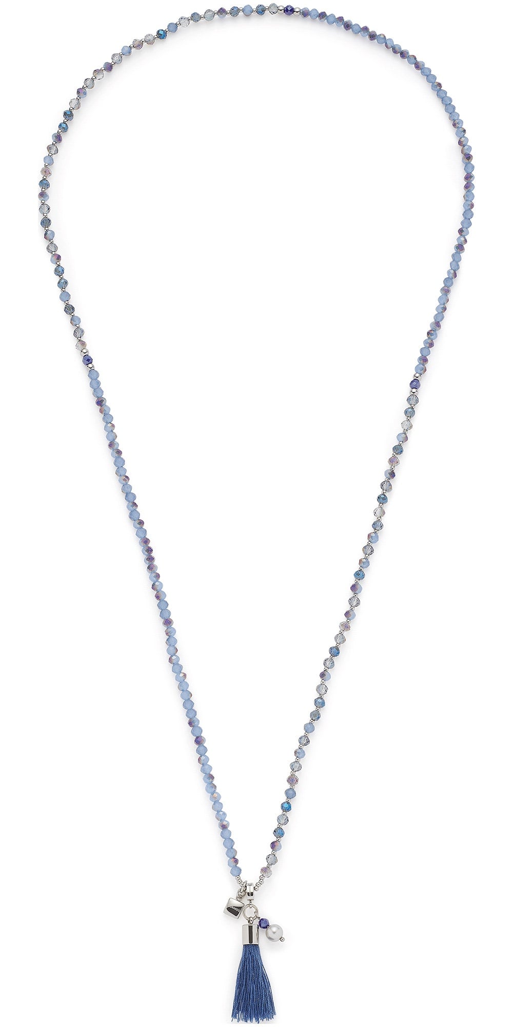 Leonardo 024900 Damen-Halskette Donna Blau 80 cm
