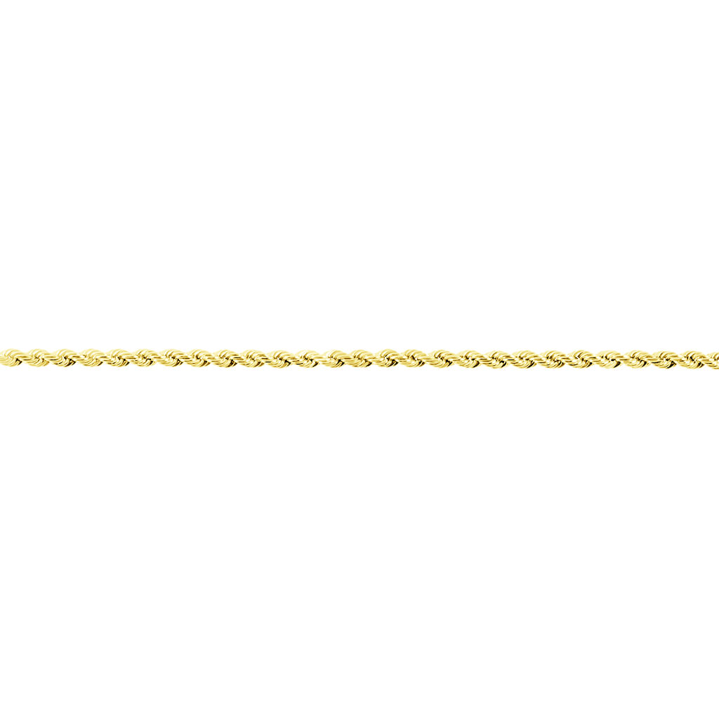 🦚 KORDEL Damen Kette Gold 375 (9 Karat) B 2,7 mm, Kette ohne Stein