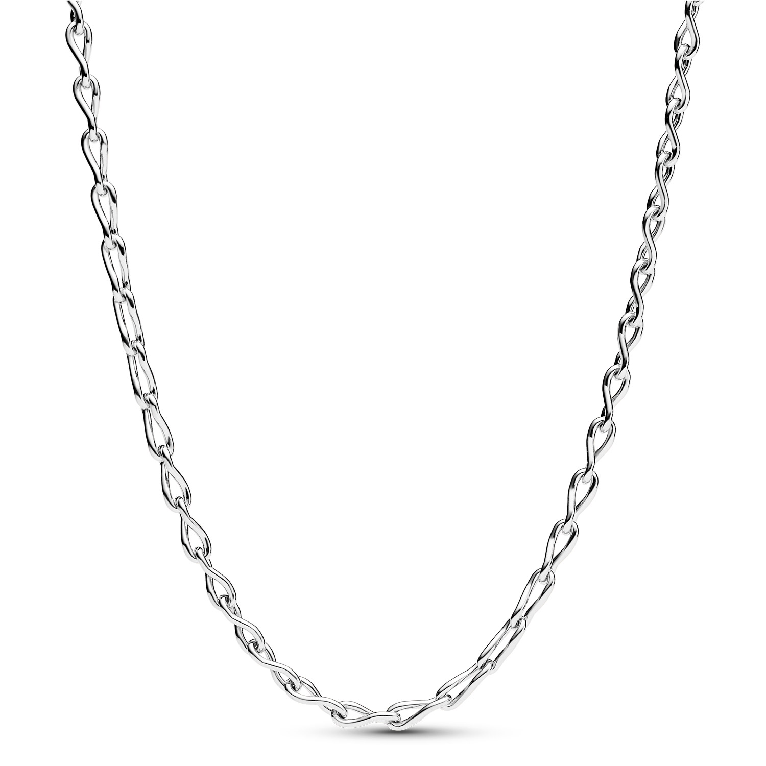 Pandora 393052C00-50 Damen-Halskette Unendlichkeit Silber