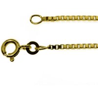 Halskette Venezia - 50cm - 333 Gelbgold - 1,4mm