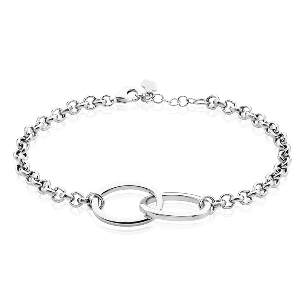 🦚 TOPI Damen Armband Silber Silber 925 B 1,9 mm, Armband ohne Stein