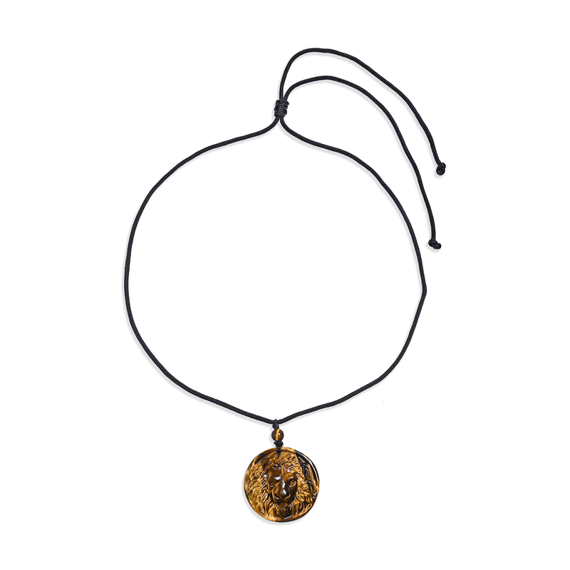 Goldenes Tigerauge-Halskette