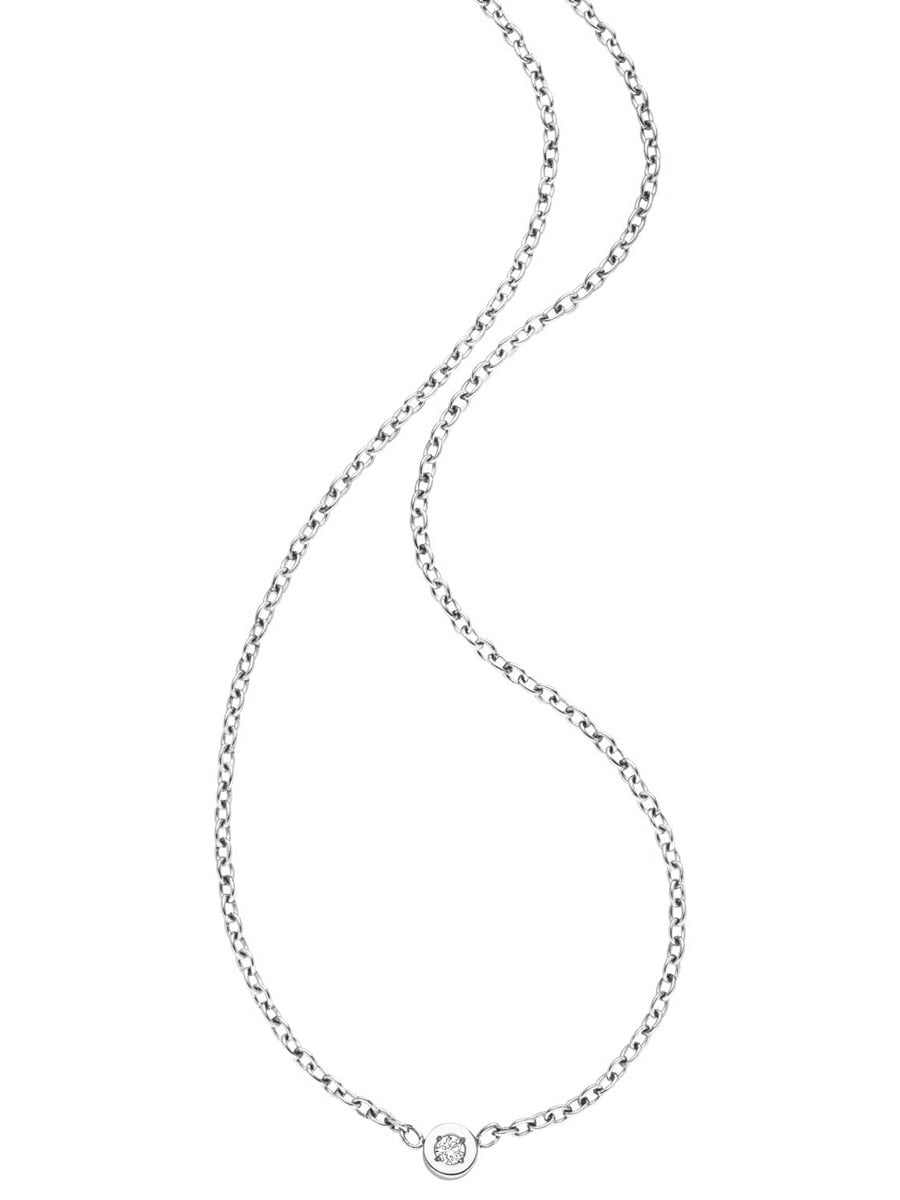 Boccia 08069-01 Damen-Collier Titan mit Diamant