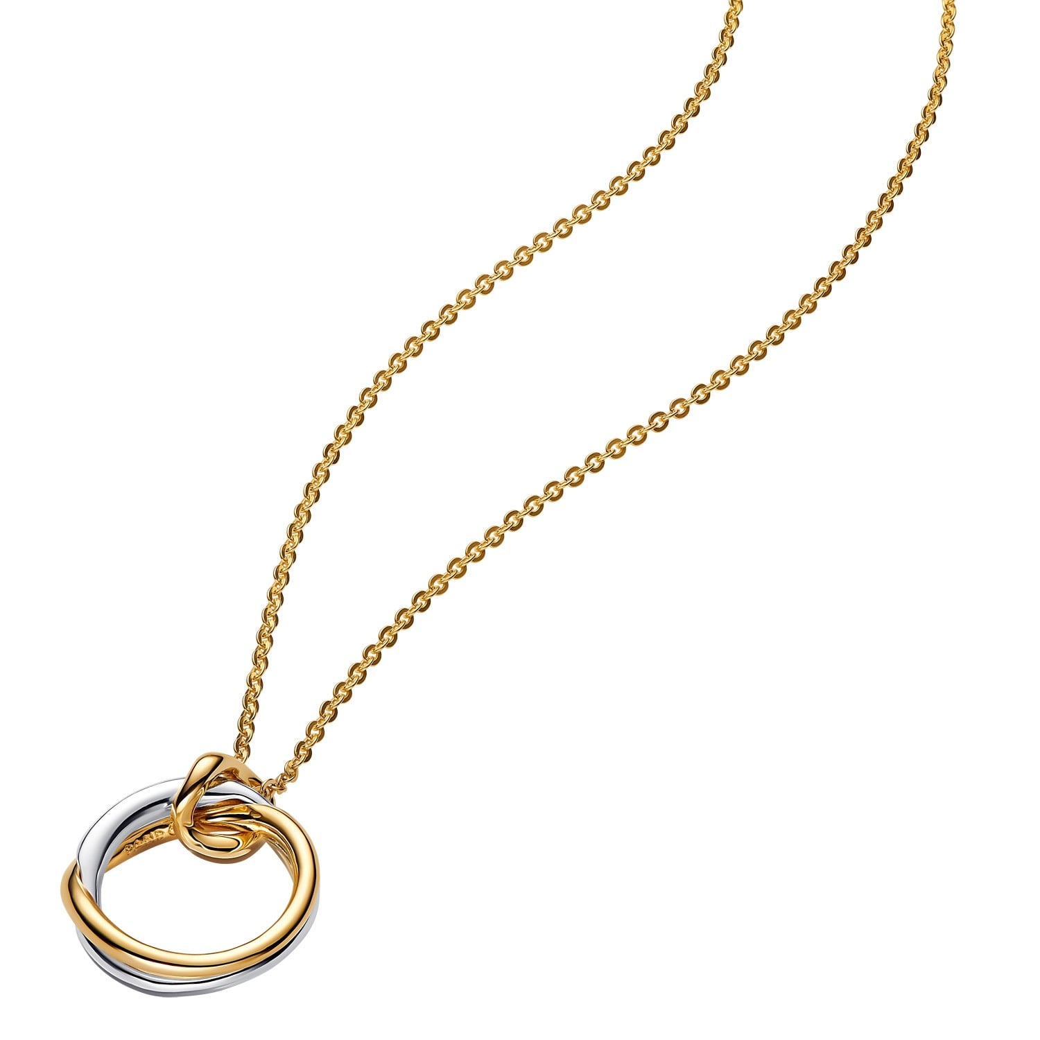 Pandora 363882C00-45 Damen-Halskette Zweifarbig