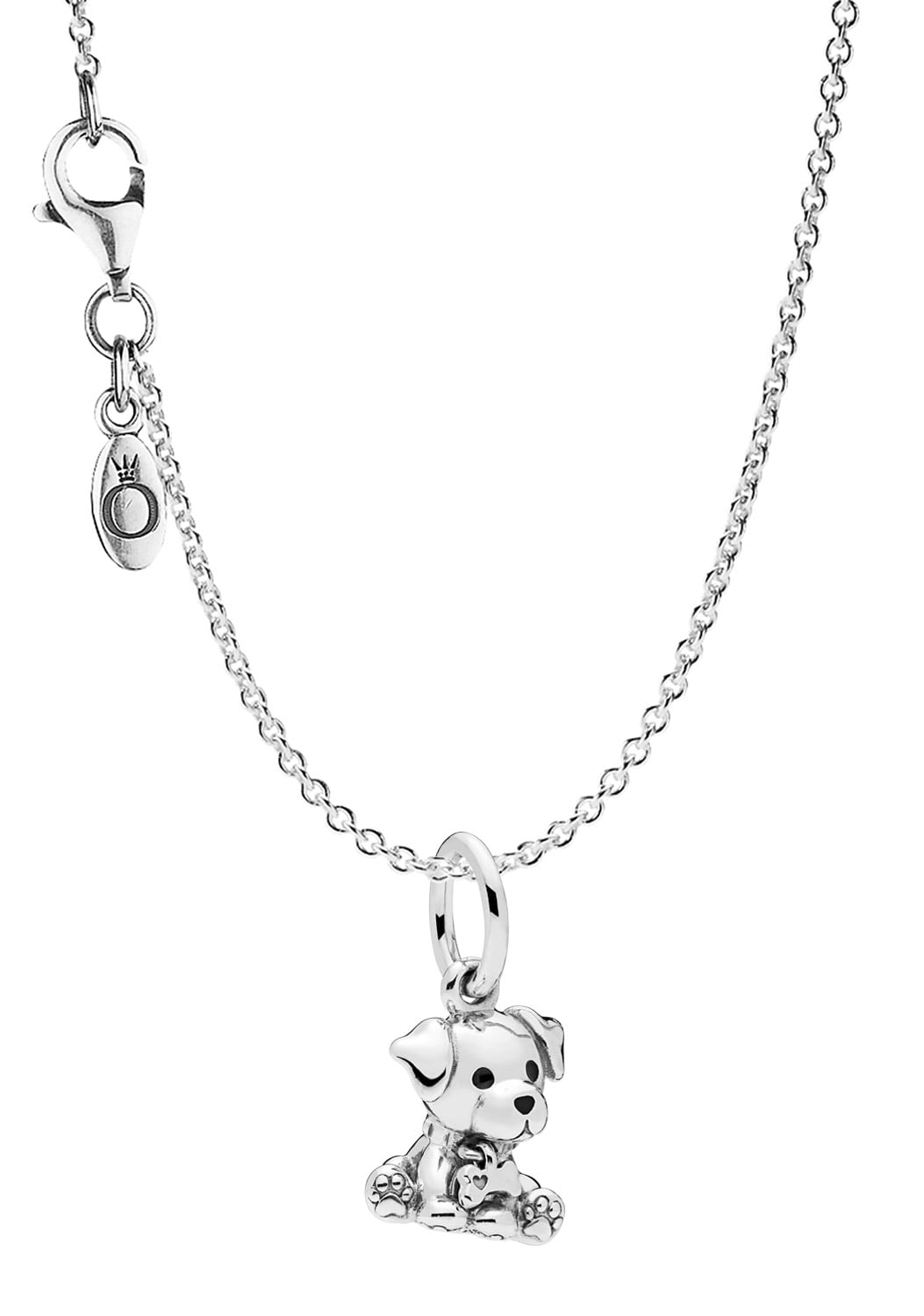 Pandora 75249 Damen-Halskette mit Anhänger Labrador Puppy Silber 925