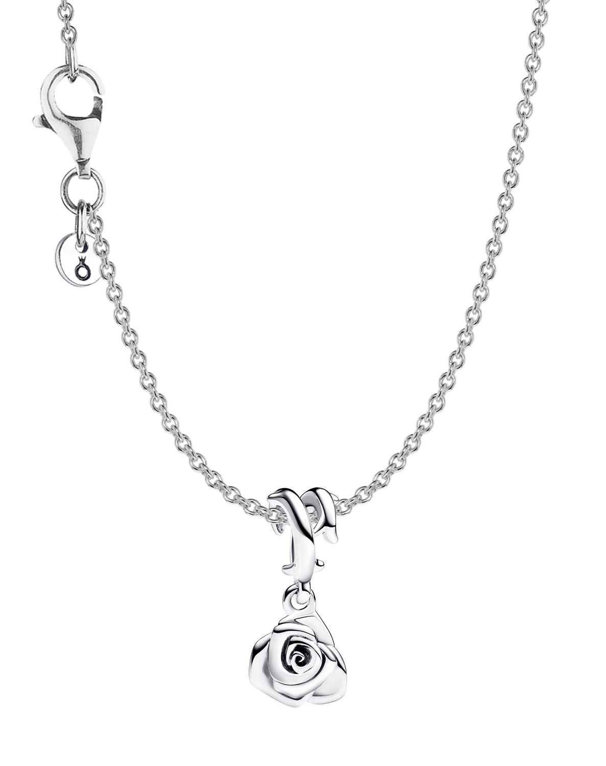 Pandora 68302 Damen-Halskette Blühende Rose Silber